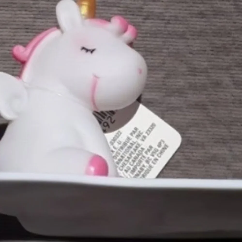 Unicorn Pink Gold Phone Stand Kawaii Cute Gifts Animal Toys Cell Phone Accessory
